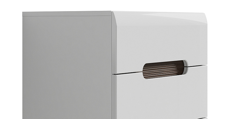 Комод  Azteca Белая KOM5S/10/6