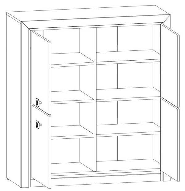 Тумба  Коен Сосна KOM4D
