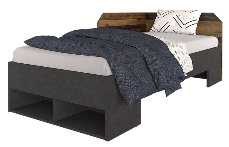 Кровать (без основания)  Kristoff Старый стиль LOZ90х200