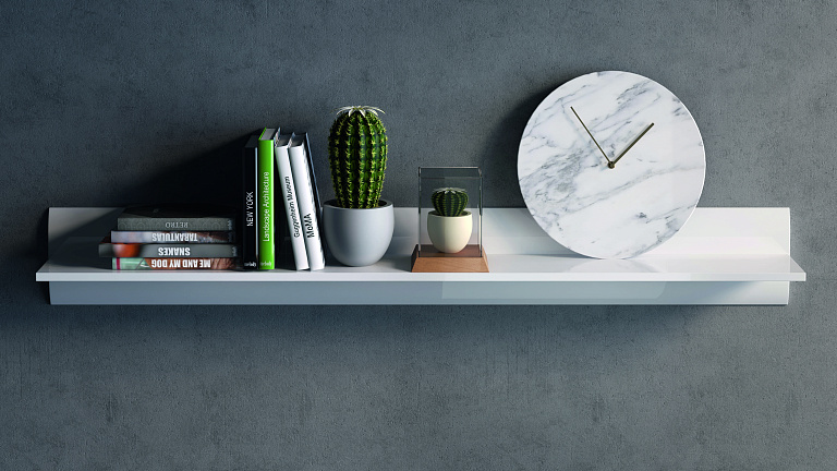 Полка  Azteca Белая P/2/15