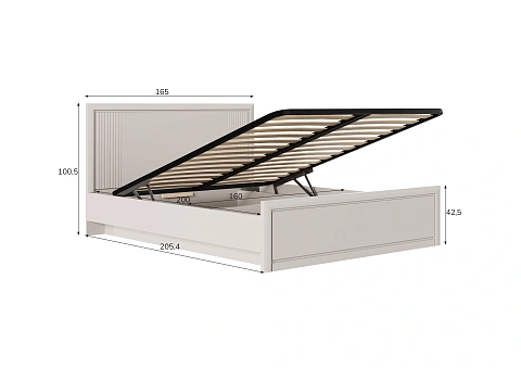 Кровать с подъёмным механизмом LOZ160х200