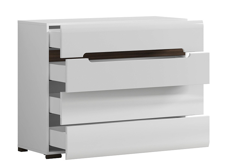 Комод  Azteca Белая KOM4S/8/11