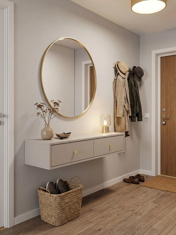 Навесной туалетный стол  Parma Кашемир WTOL2S