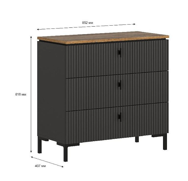 Комод  San Gimignano KOM3S