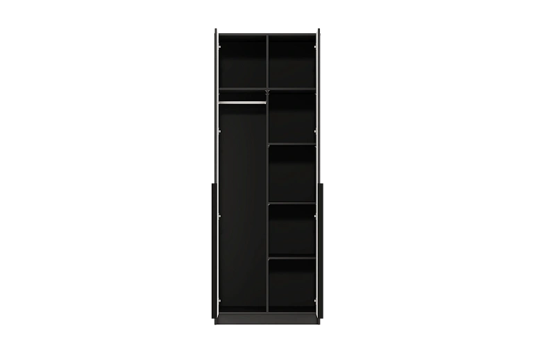 Шкаф (Графит)  Mobi SZF2D